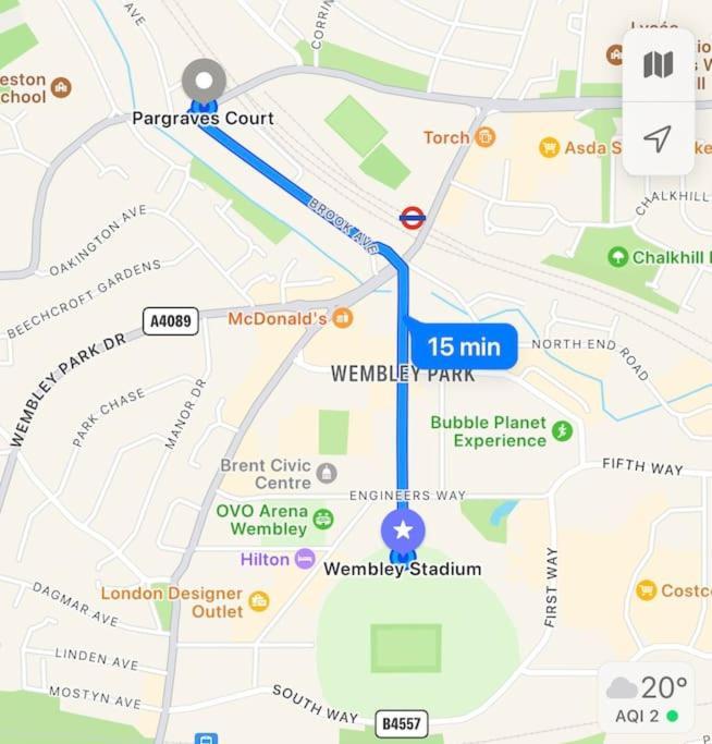 Gorgeous Flat 10 Min Walk To Stadium Free Parking ロンドン エクステリア 写真